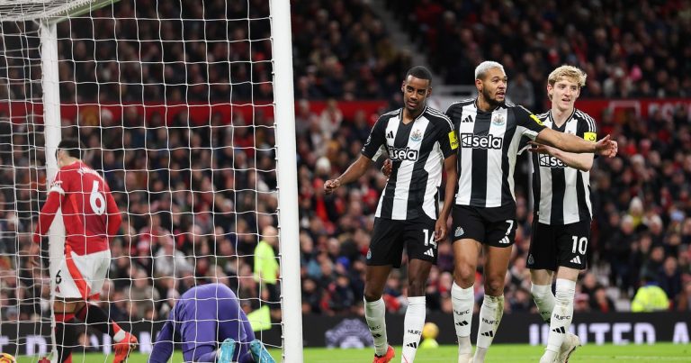 Newcastle met fin à la série de Manchester United à Old Trafford