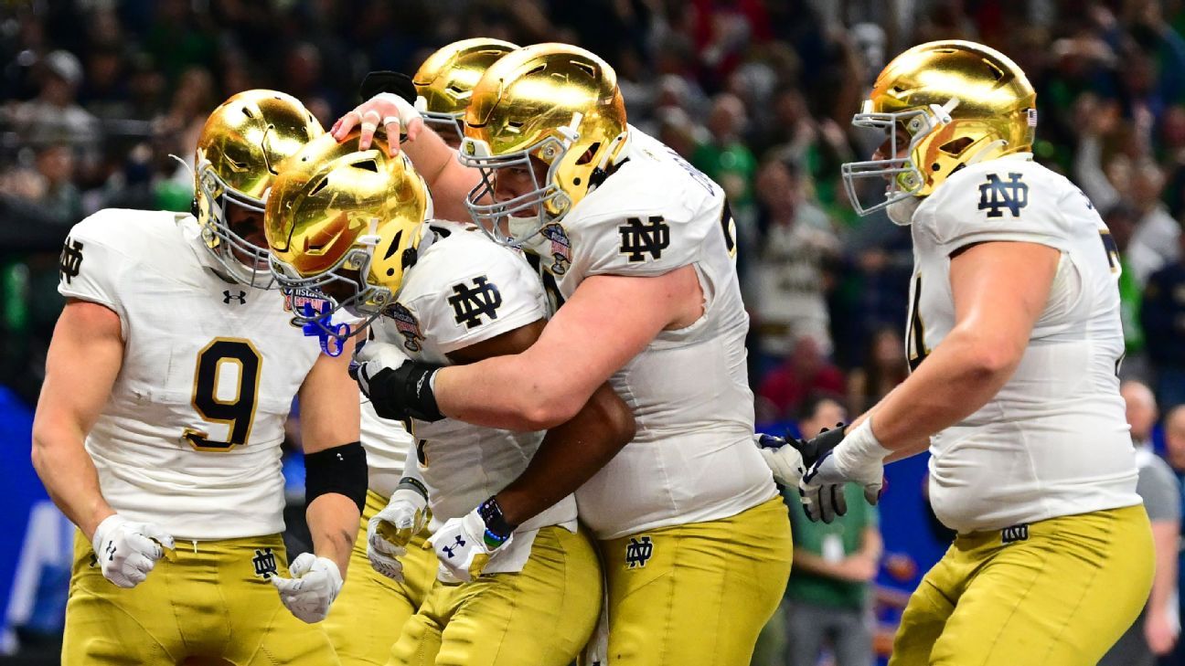 Notre Dame écarte Georgia et atteint les demi-finales CFP