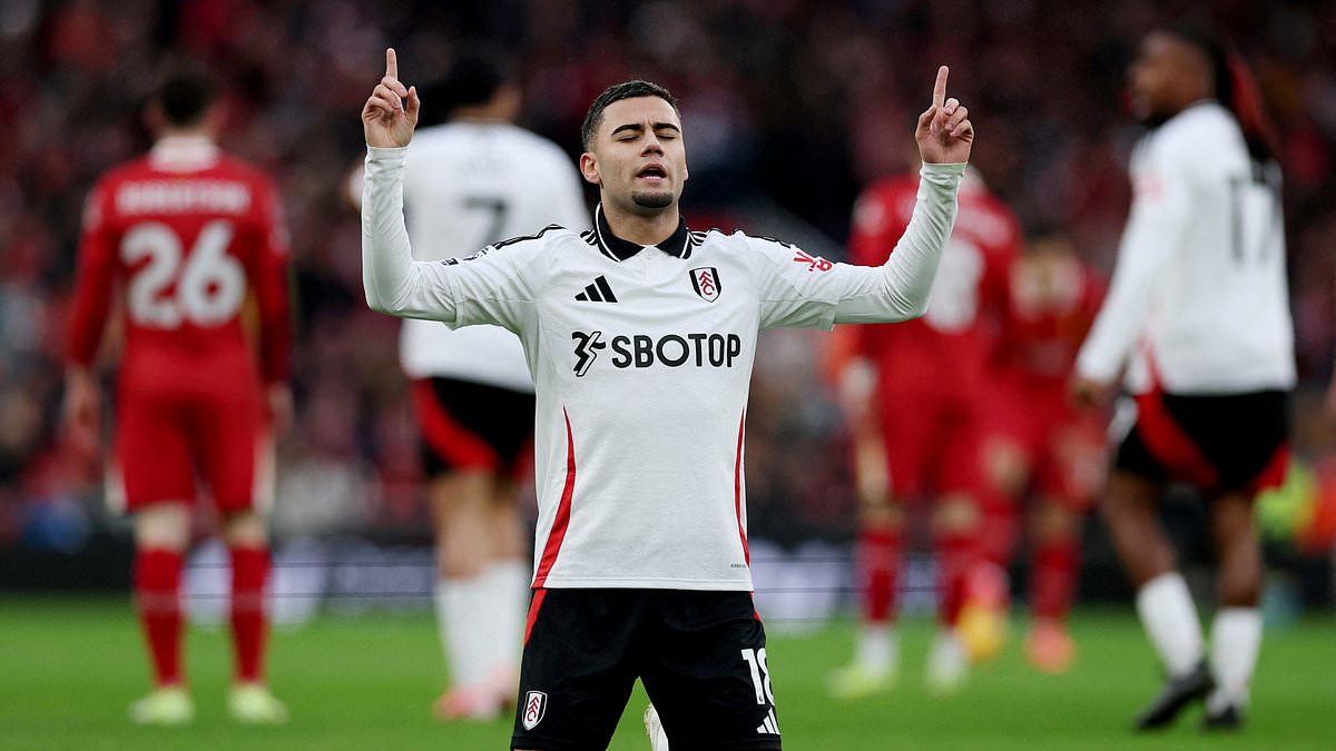 Palmeiras relance son offre pour Andreas Pereira de Fulham