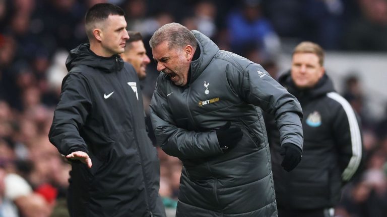 Postecoglou furieux après la défaite des Spurs contre Newcastle