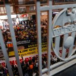 Protestation des supporters du Valencia contre Peter Lim