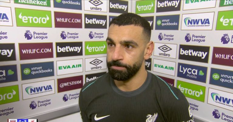 Salah incertain sur son avenir à Liverpool après un match éclatant