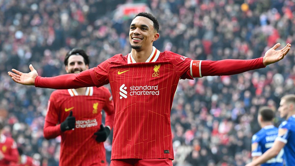 Trent Alexander-Arnold marque un but sensationnel en FA Cup