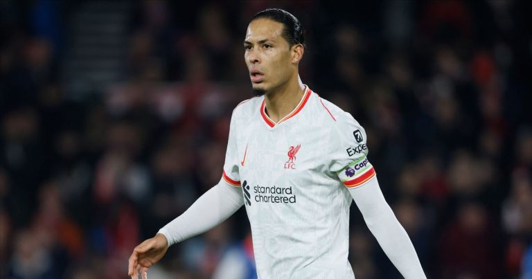 Virgil van Dijk réagit aux critiques de Liverpool - pas de panique