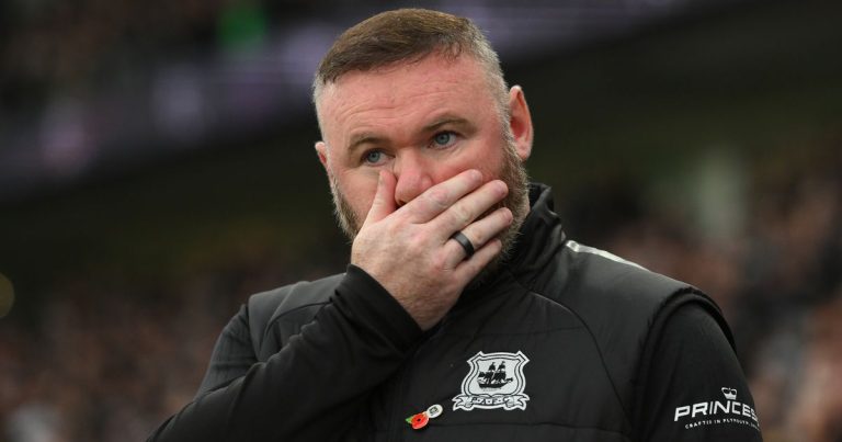 Wayne Rooney licencié par Plymouth - un échec retentissant