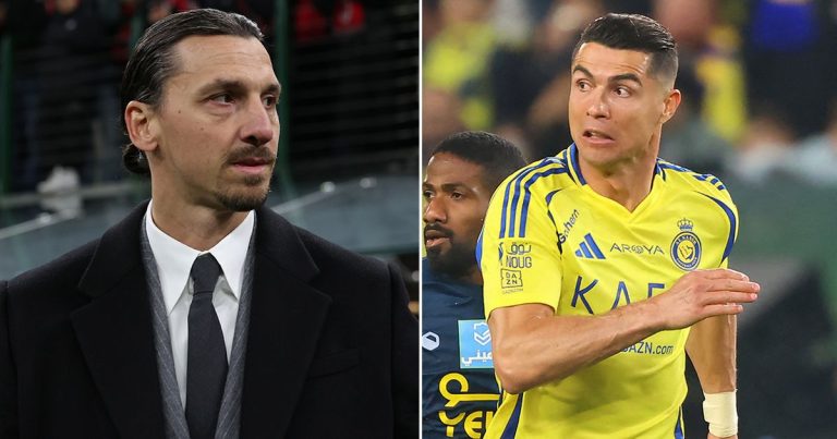 Zlatan Ibrahimovic répond à Cristiano Ronaldo sur Ligue 1