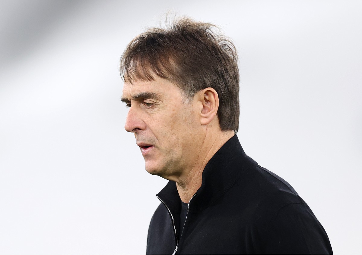 Julen Lopetegui après la défaite de West Ham contre Liverpool