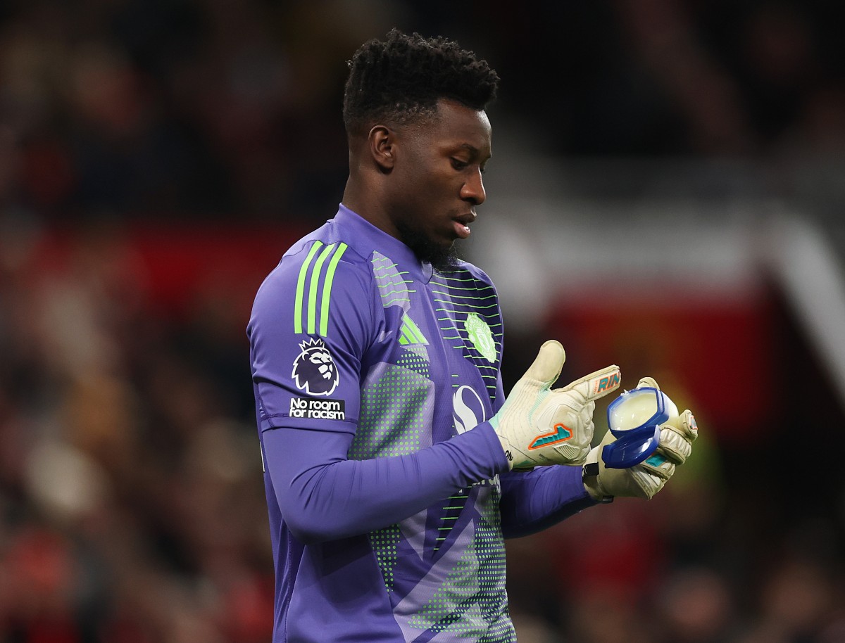 Gardien de Manchester United André Onana