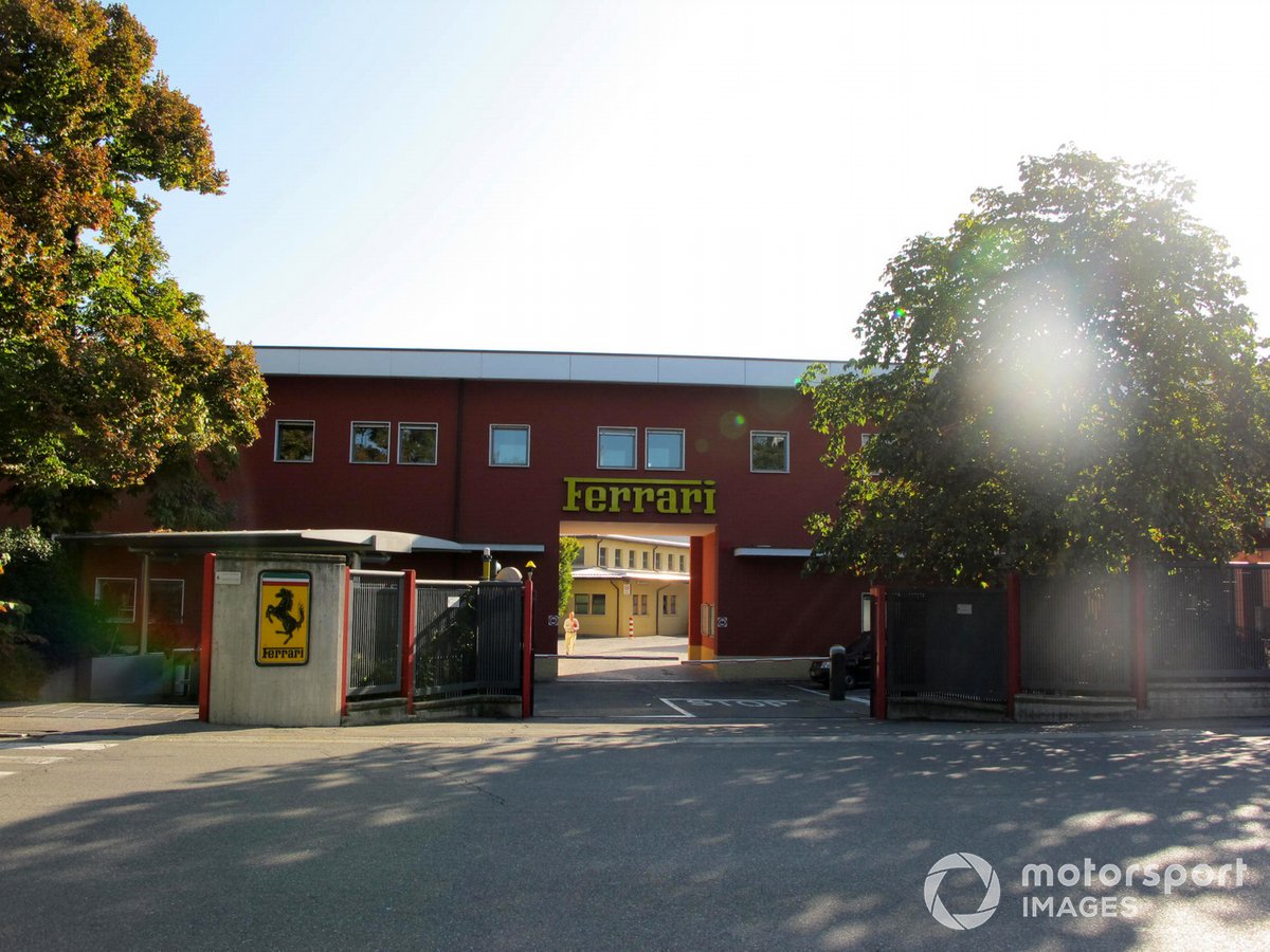 The Ferrari factory in Maranello