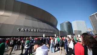 Fans des universités de Georgia et Notre Dame