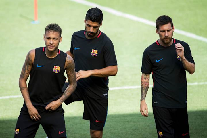 Neymar, Suarez et Messi étaient de bons amis à Barcelone