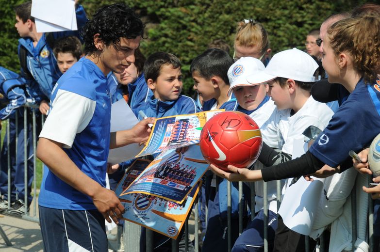 Une cote de popularité fabuleuse auprès des jeunes supporters.