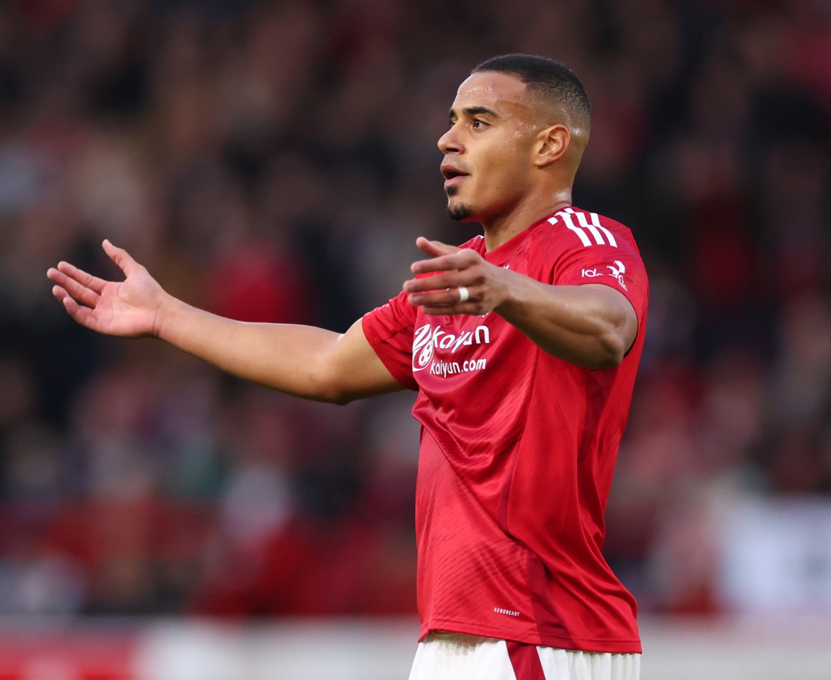 Murillo en action pour Nottingham Forest