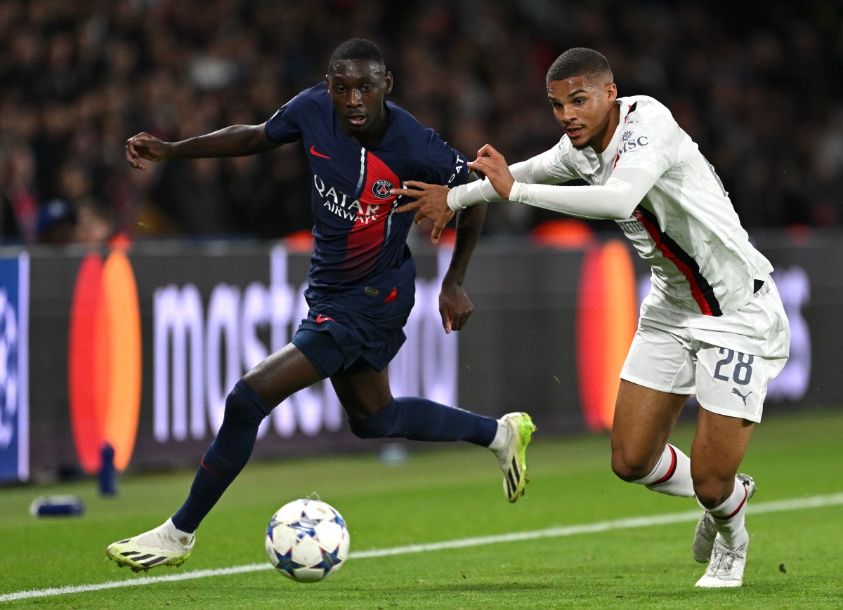 Randal Kolo Muani en action pour le PSG