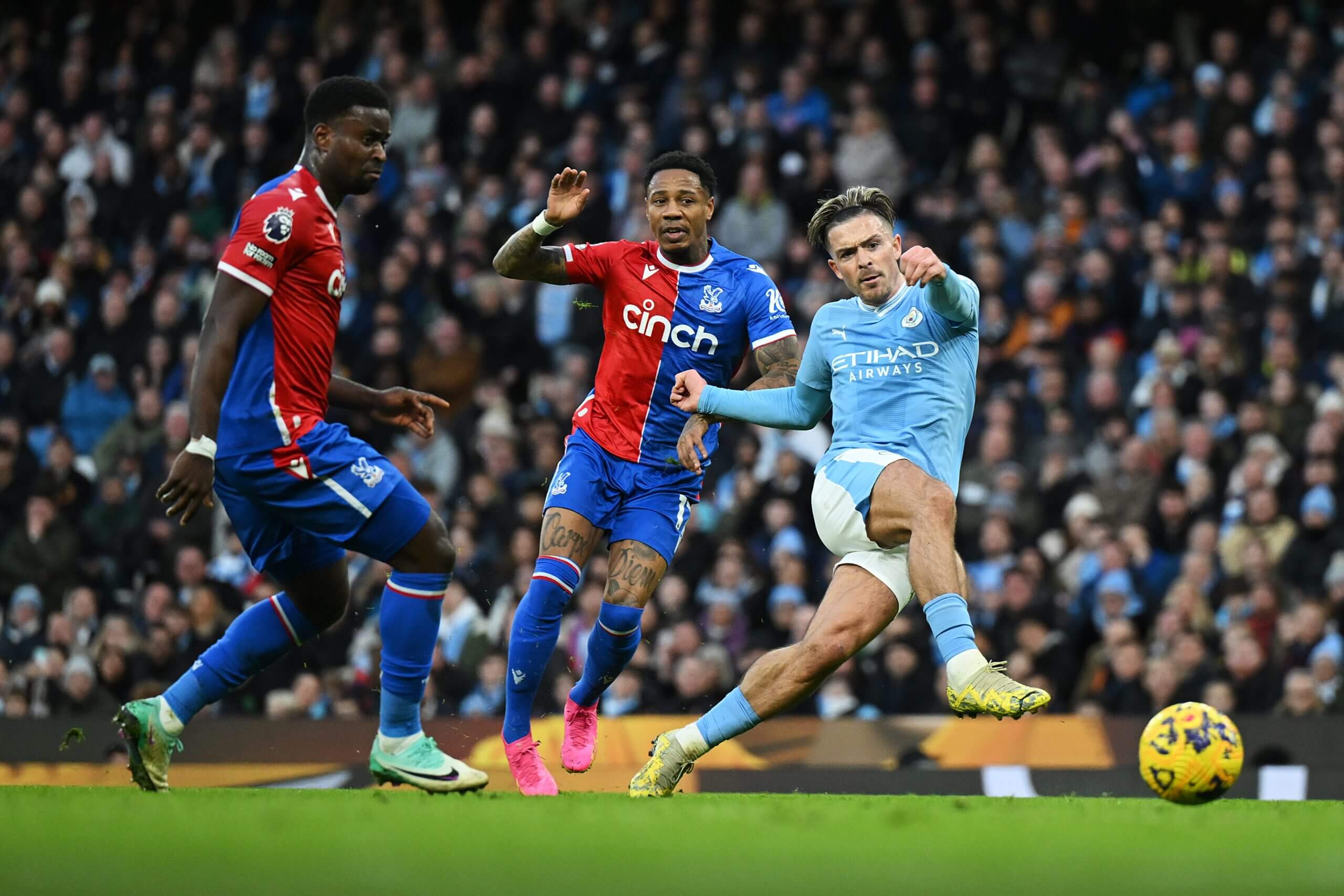 Jack Grealish en action