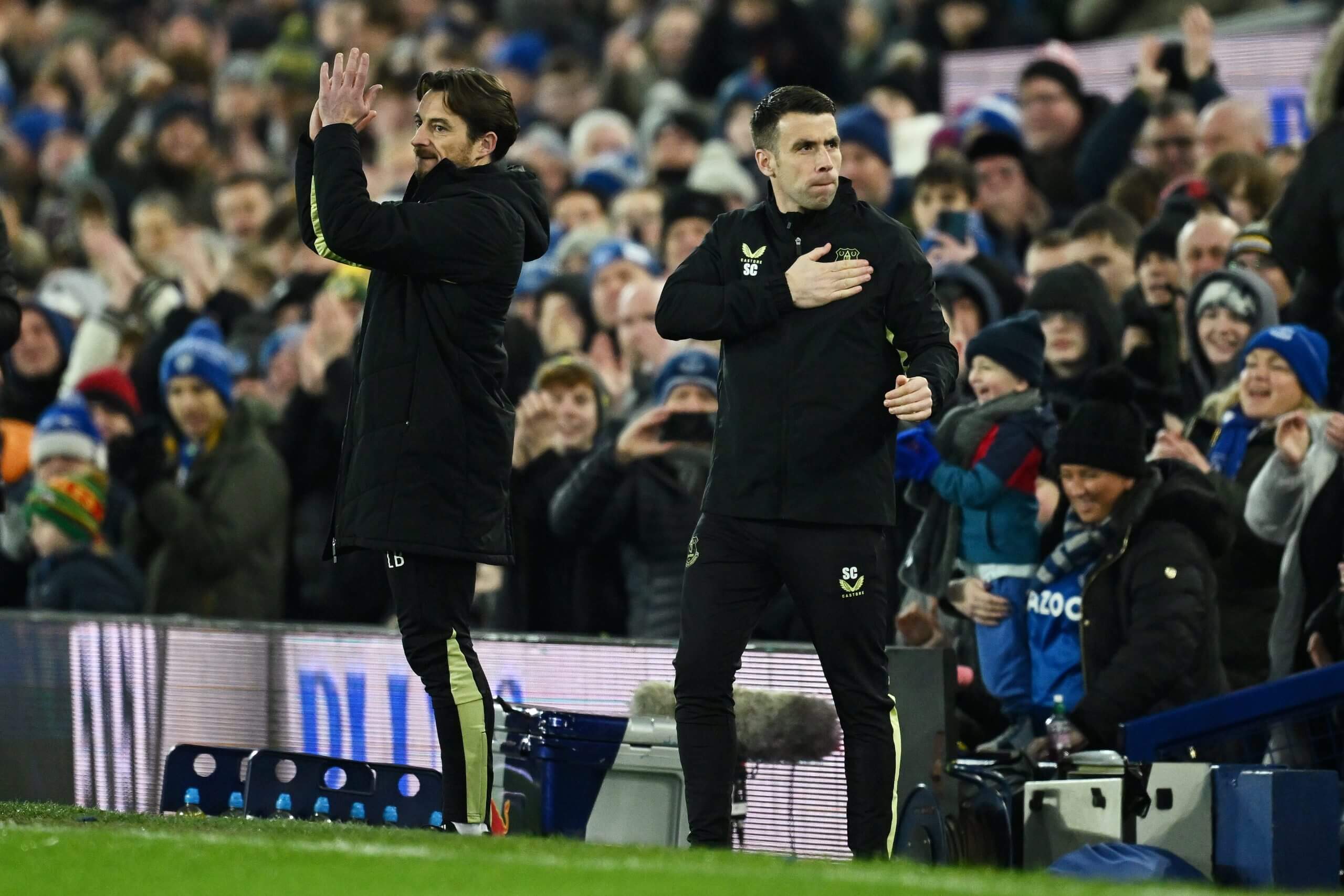 Leighton Baines et Seamus Coleman