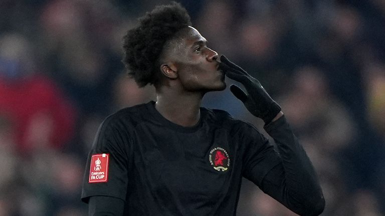 Amadou Onana marque pour Aston Villa