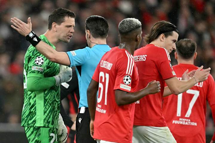 Szczesny a eu une soirée difficile