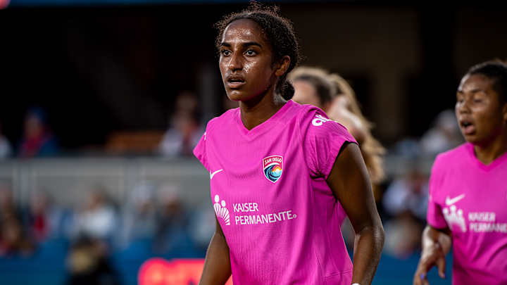 San Diego Wave FC defender Naomi Girma