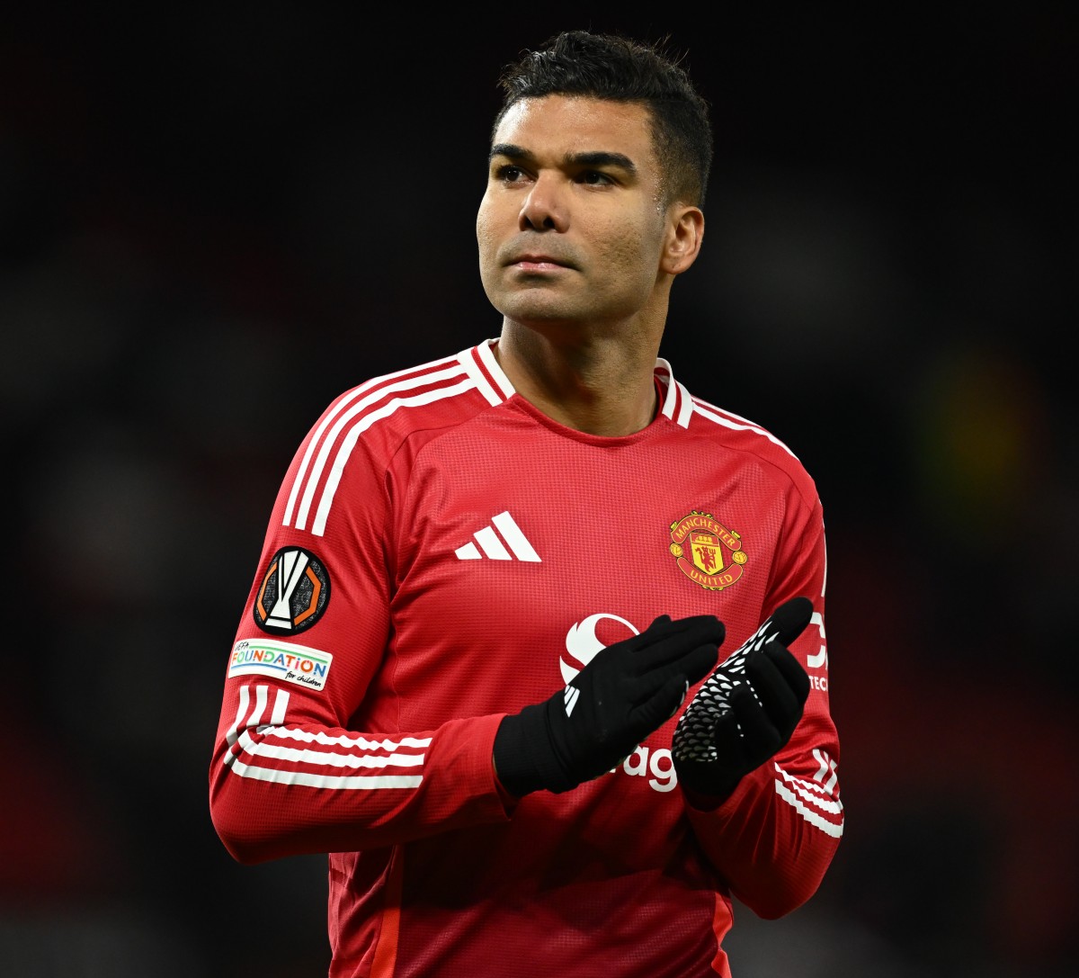 Casemiro applaudit les fans de Manchester United