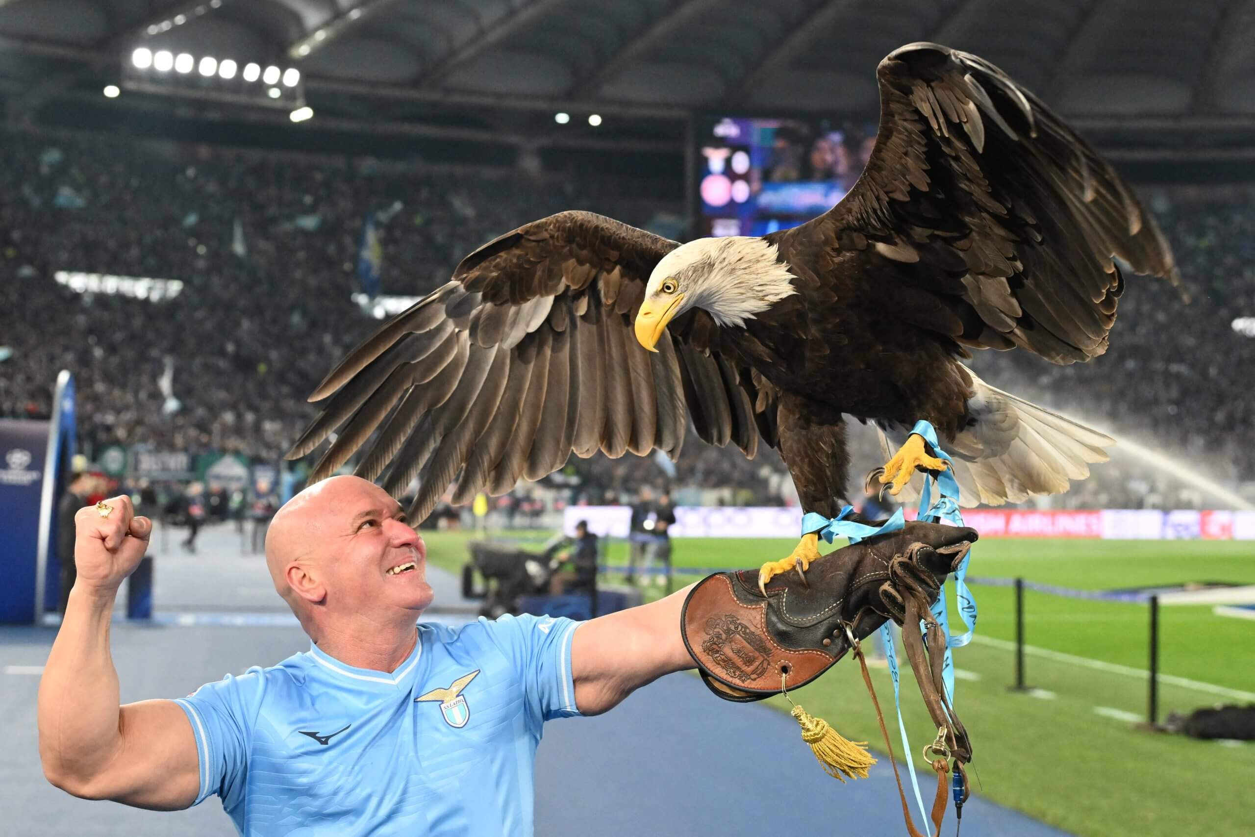 Lazio et son falconnier