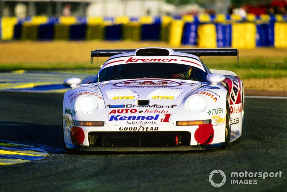 Gachot avec le Porsche 911 GT1