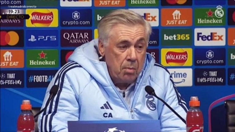 Ancelotti s-exprime sur le choc Madrid-City en Ligue des Champions