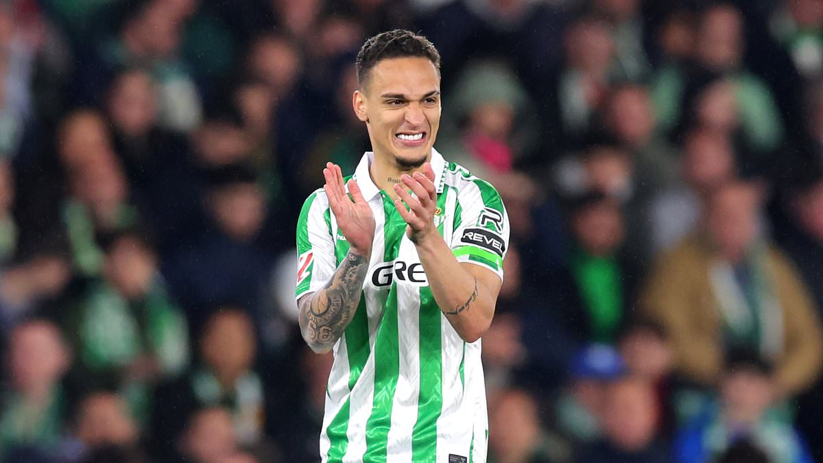 Antony brille lors de ses débuts avec le Real Betis