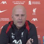 Arne Slot - un coup de colère lors du Merseyside Derby