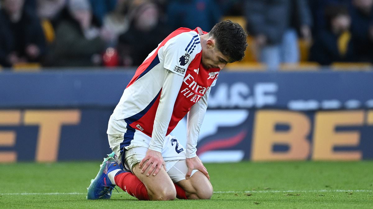 Arsenal - 6 solutions pour remplacer Kai Havertz blessé