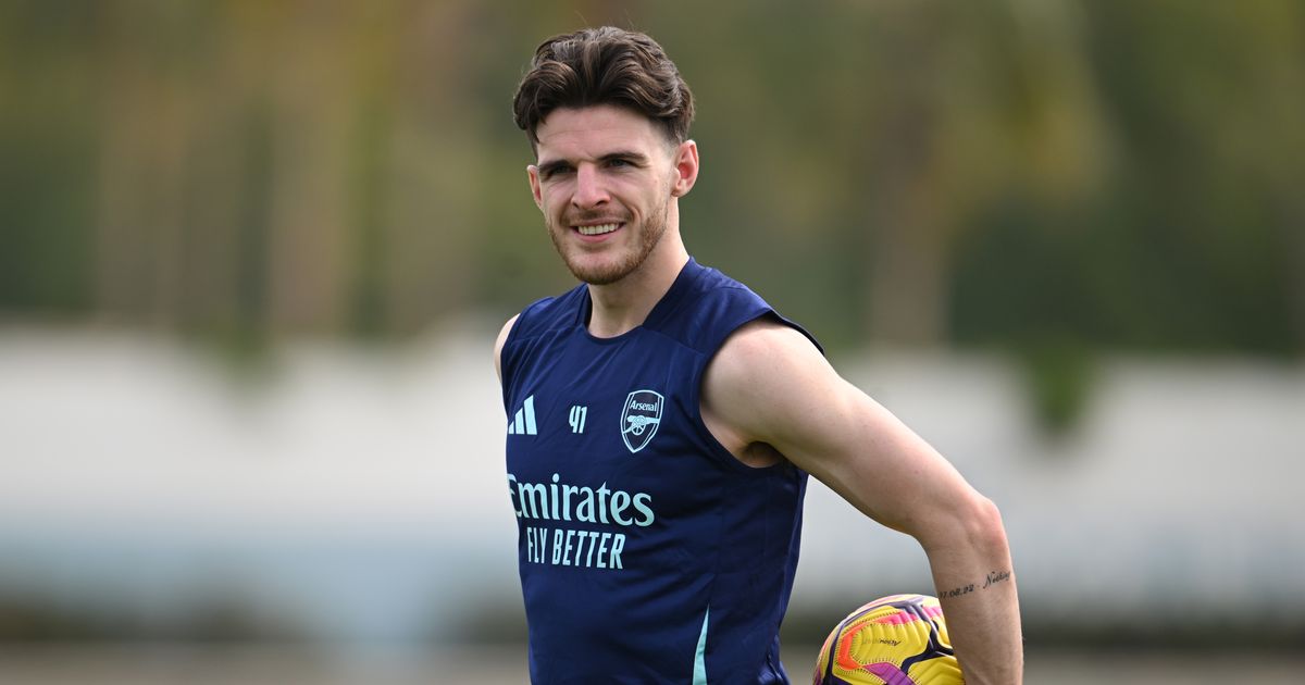 Arsenal - Declan Rice réagit à la course au titre après la blessure de Havertz