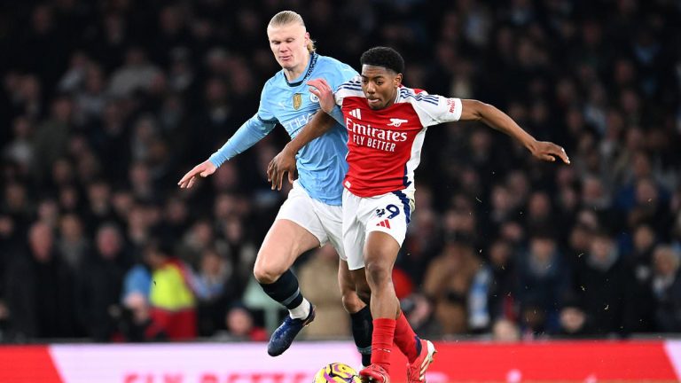 Arsenal écrase Man City - Haaland et Gabriel en guerre