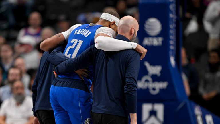 Blessure de Gafford - Les Mavericks en difficulté sans Doncic