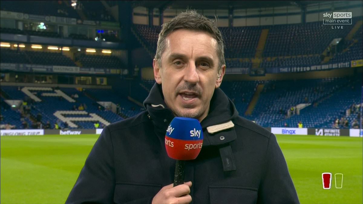 Chelsea égalise contre West Ham - Controverse et colère de Neville