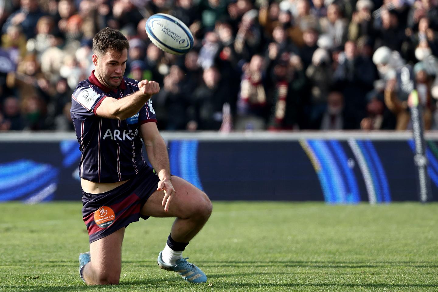 Damian Penaud brille avec six essais en Champions Cup