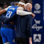 Daniel Gafford blessé - les Mavericks en difficulté