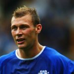 Duncan Ferguson réagit après la fin de son record dans le derby