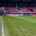 État inquiétant du terrain avant le match Brest-PSG en C1