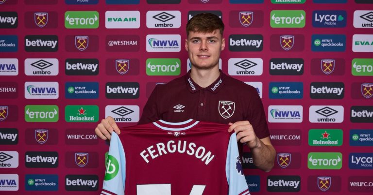 Evan Ferguson envisage un transfert permanent à West Ham