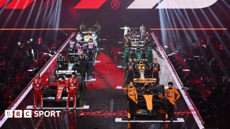 F1 - Événement de lancement de la saison 75 à Londres