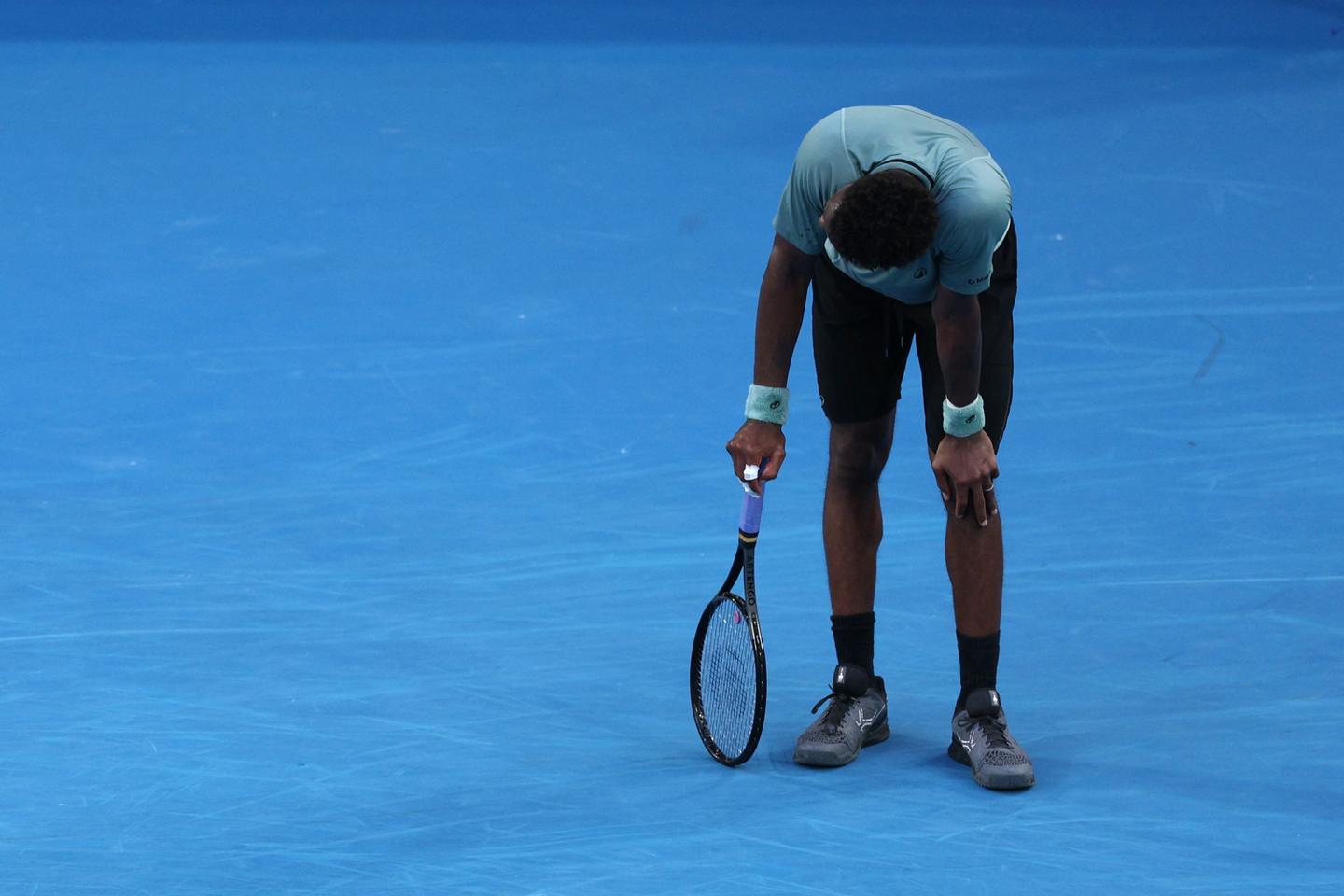 Gaël Monfils abandonne en huitièmes de finale à l-Open d-Australie