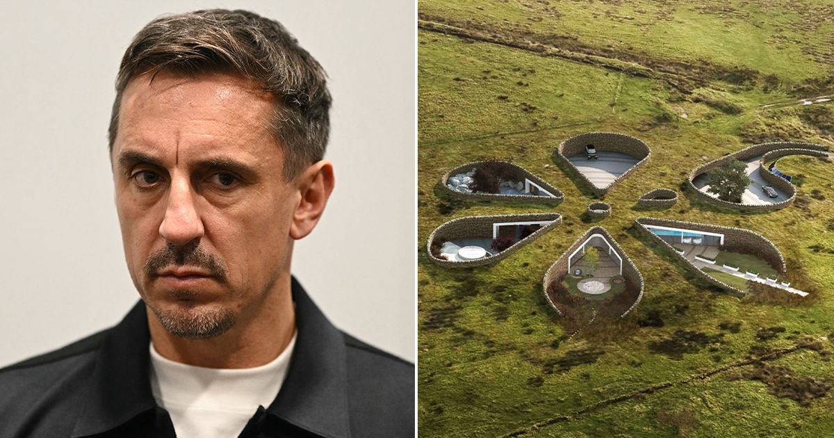 Gary Neville - La maison éco-responsable abandonnée à Manchester