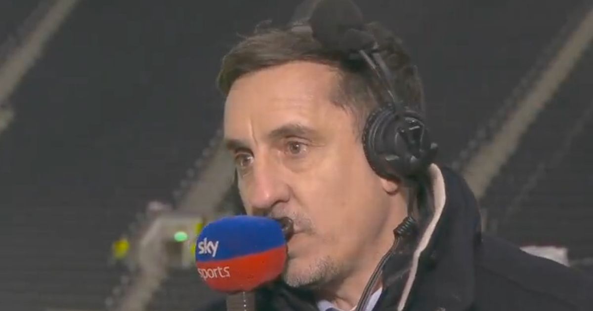 Gary Neville - Seul Fernandes de Man Utd dans l-équipe de Tottenham