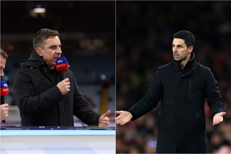 Gary Neville critique Arsenal après un échec de transfert crucial