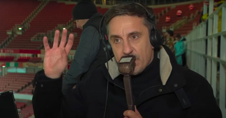 Gary Neville met en garde Myles Lewis-Skelly après Arsenal-Man City