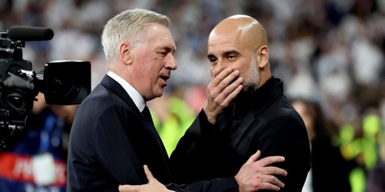 Guardiola et Ancelotti - deux visions opposées du management