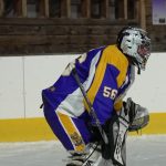 Hockey sur glace - l-équipe des Cerfs du Val d-Allos en plein Mercantour