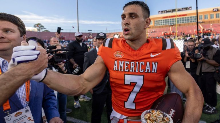 Jack Bech MVP du Senior Bowl - un hommage à son frère