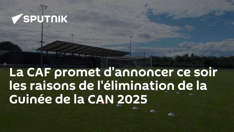 La CAF éclaircit l-élimination de la Guinée à la CAN 2025