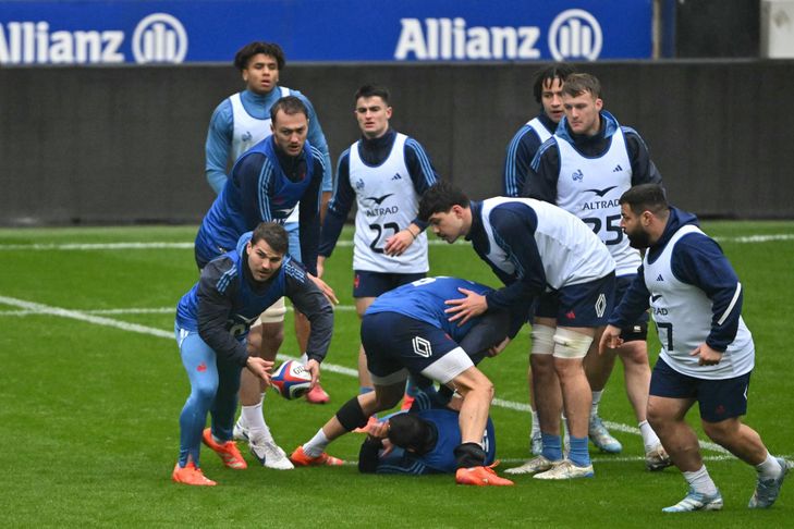 Le XV de France face à l-Angleterre - enjeux du Tournoi des Six Nations